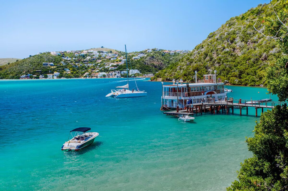 Knysna Heads and lagoon, South Africa